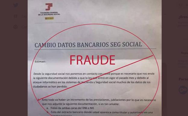 Cuidado si encuentras esta carta en tu buzón alertan de un fraude en